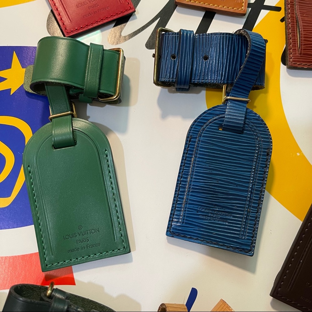 Rare Louis Vuitton Luggage Tags
& Poignet Sets (Price per 1 Set Each) - Picture 3 of 12